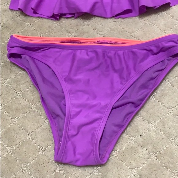 Purple Tankini Size Medium - Picture 2 of 3